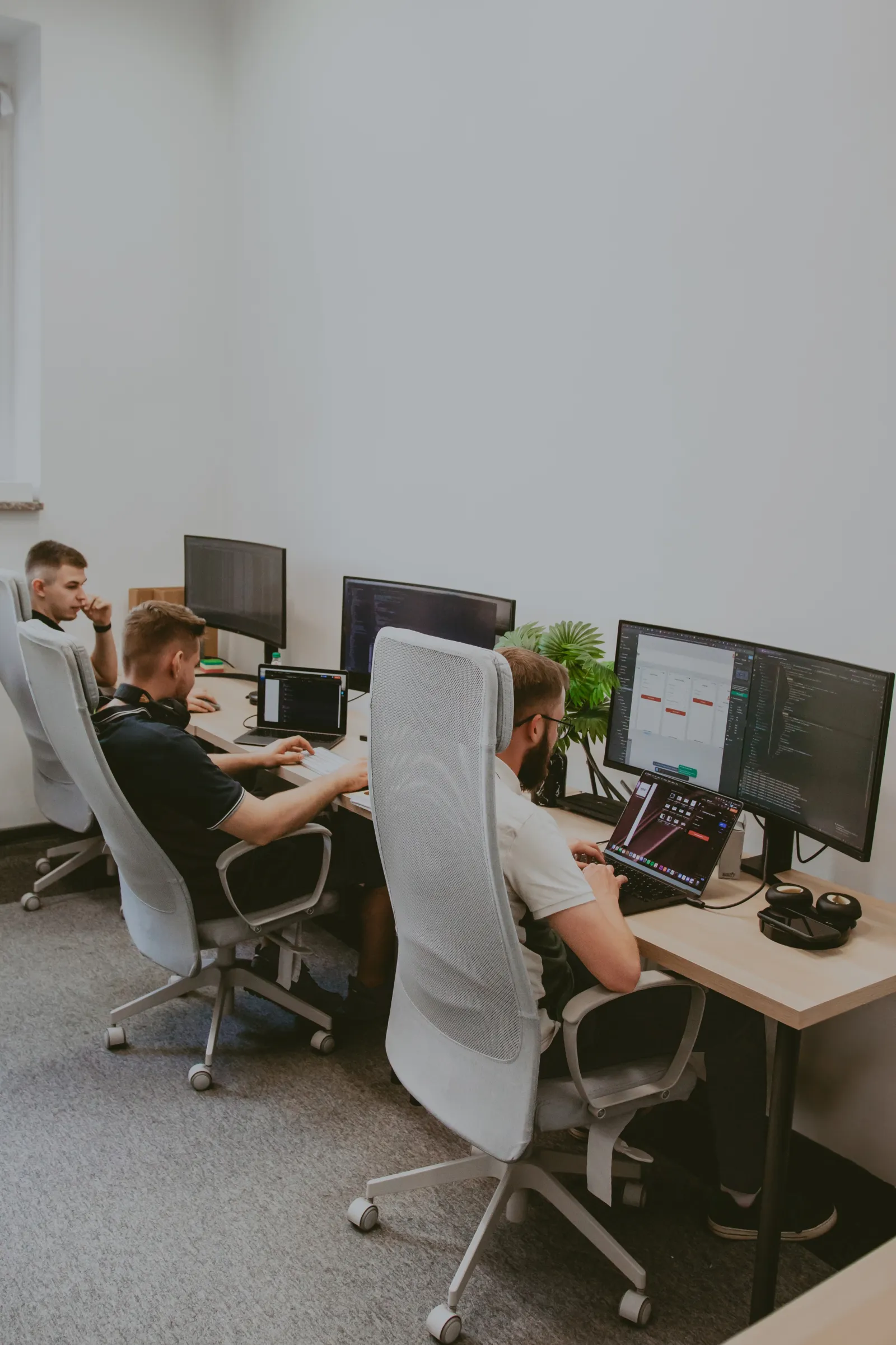 Zespół HypeDevGroup przy pracy